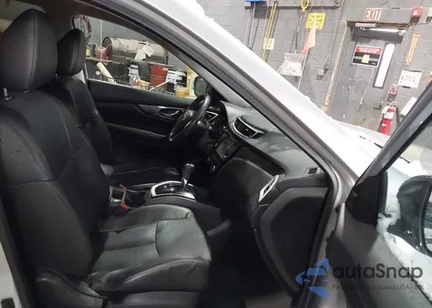 2016 Nissan Rogue Sl из США, поврежденный, VIN 5N1AT2MV4GC783566